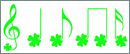 Shamrock-Musical-Notes-732290