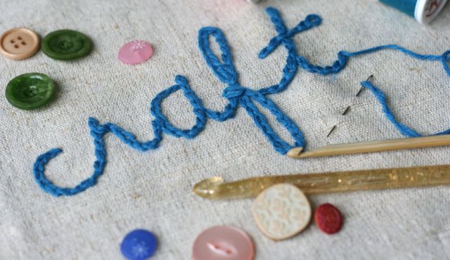 Craft-word-stitched