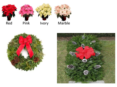 Pointsettia-wreath-blanket